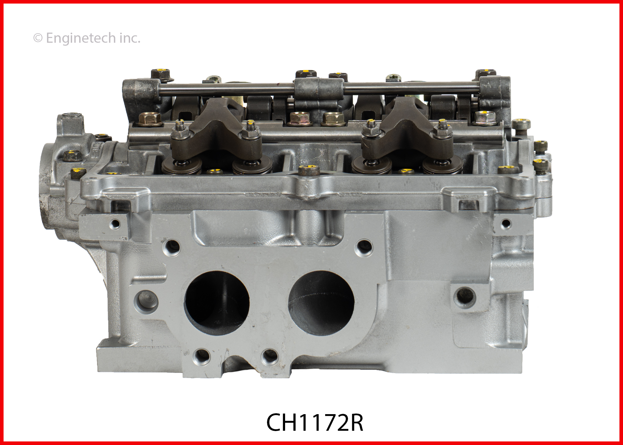 Enginetech Remanufactured Engine Cylinder Head Complete - CH1172R